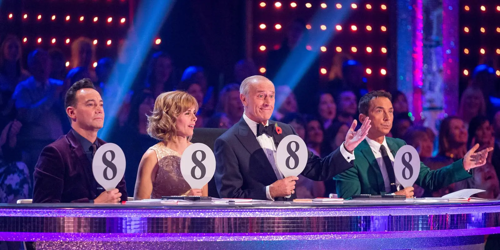 Strictly judges score 8